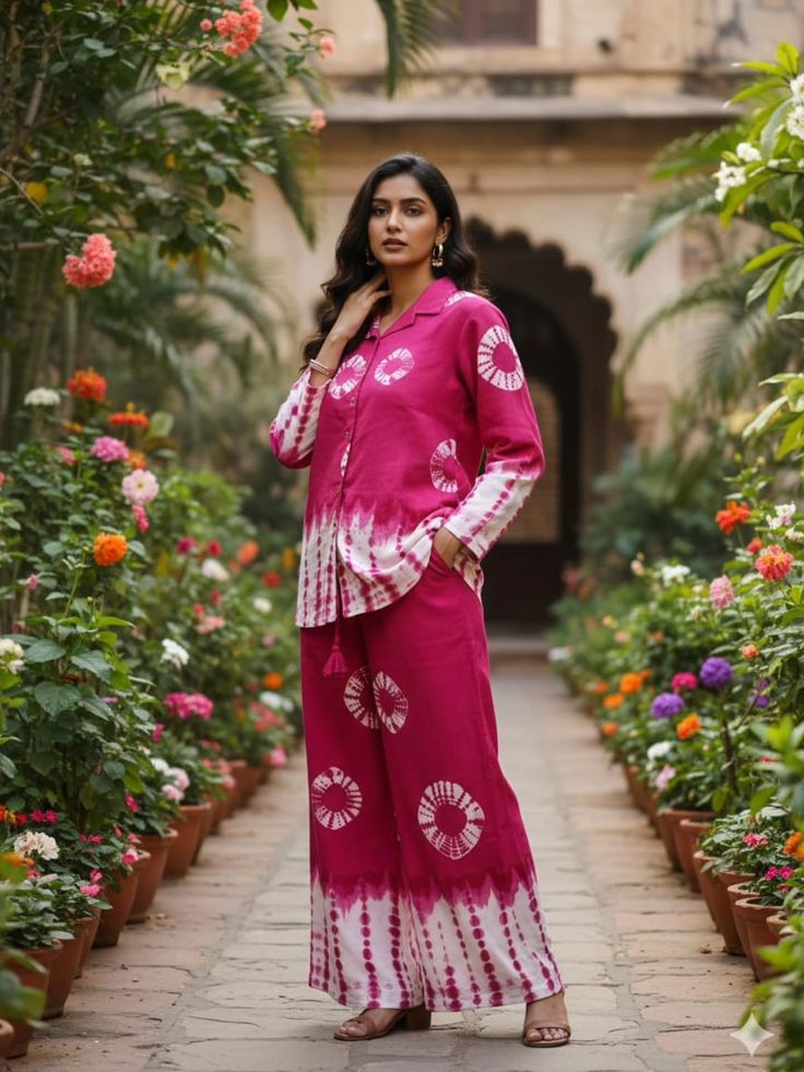🦚🦚Amazing tie-dye Printed soft Rayon slub kurta…